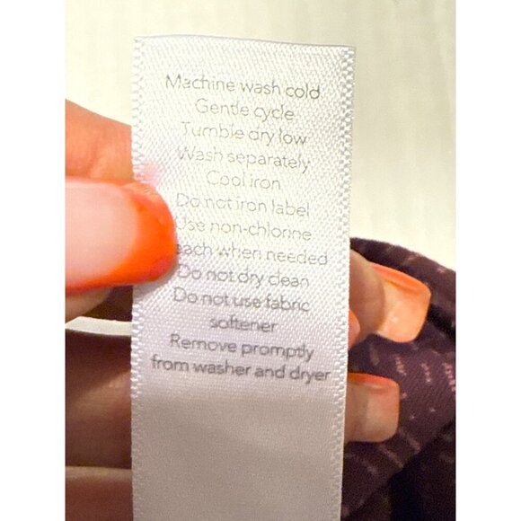 ATHLETA Heather RED Salutation Stash Pocket SoftLux Gym Yoga Leggings M - Picture 5 of 16